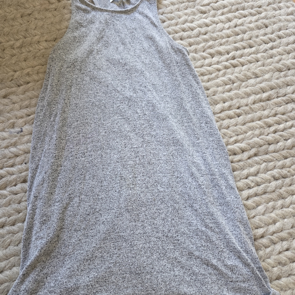 Abercrombie & Fitch Heather Gray Knit Top